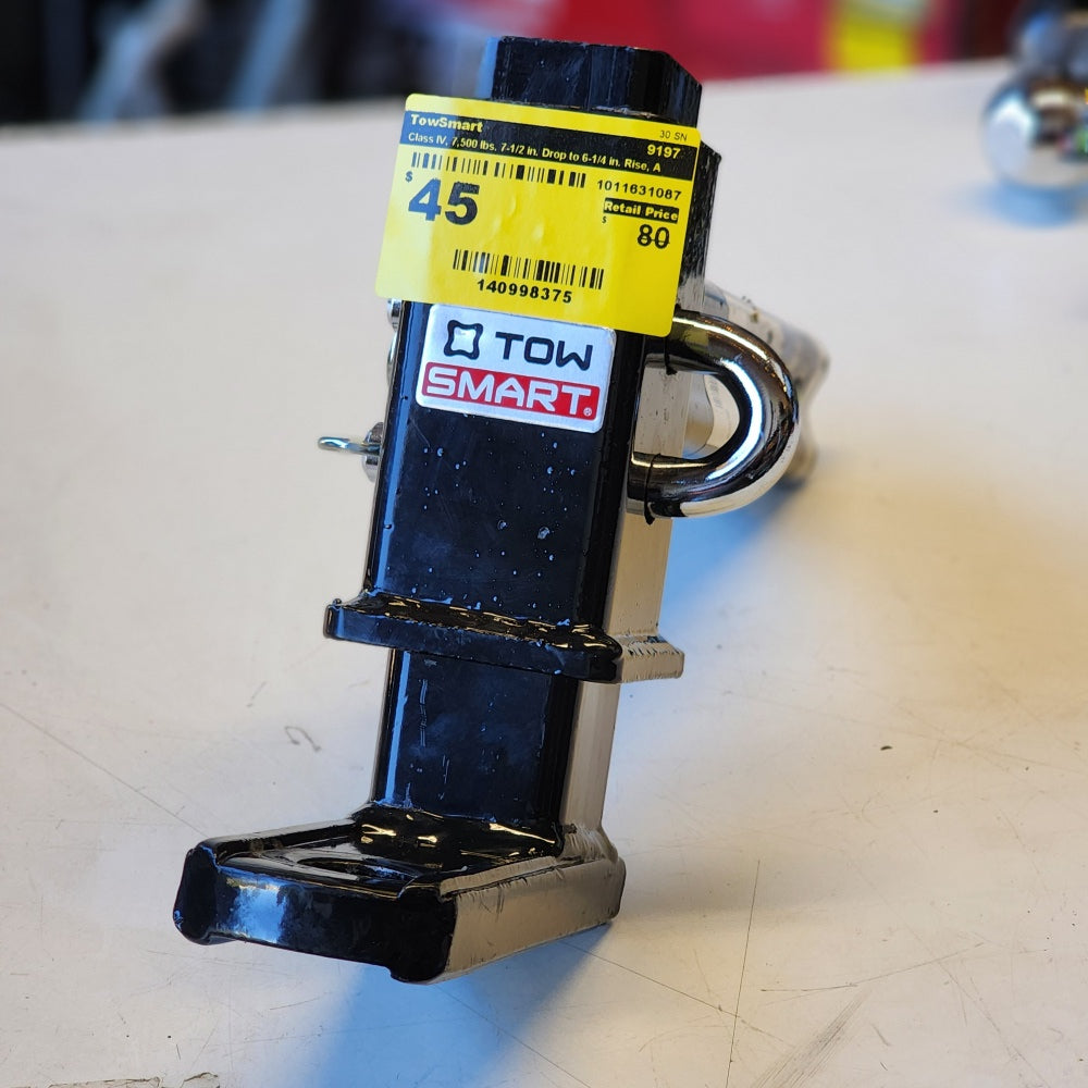 Class IV 7,500 lbs. 7-1/2in Drop to 6-1/4 in Rise Class IV 7,500 lbs. 7-1/2in Drop to 6-1/4 in Rise